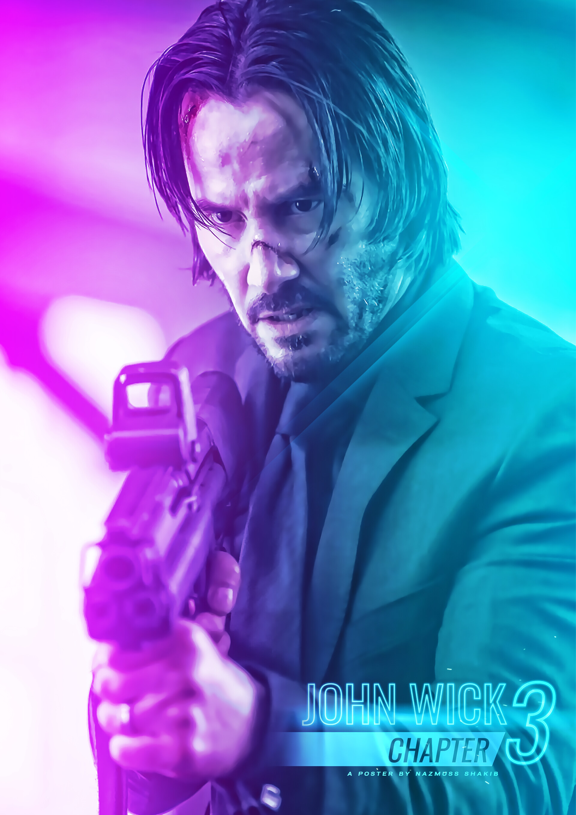 Artstation John Wick Chapter 3 Parabellum Fanmade Poster