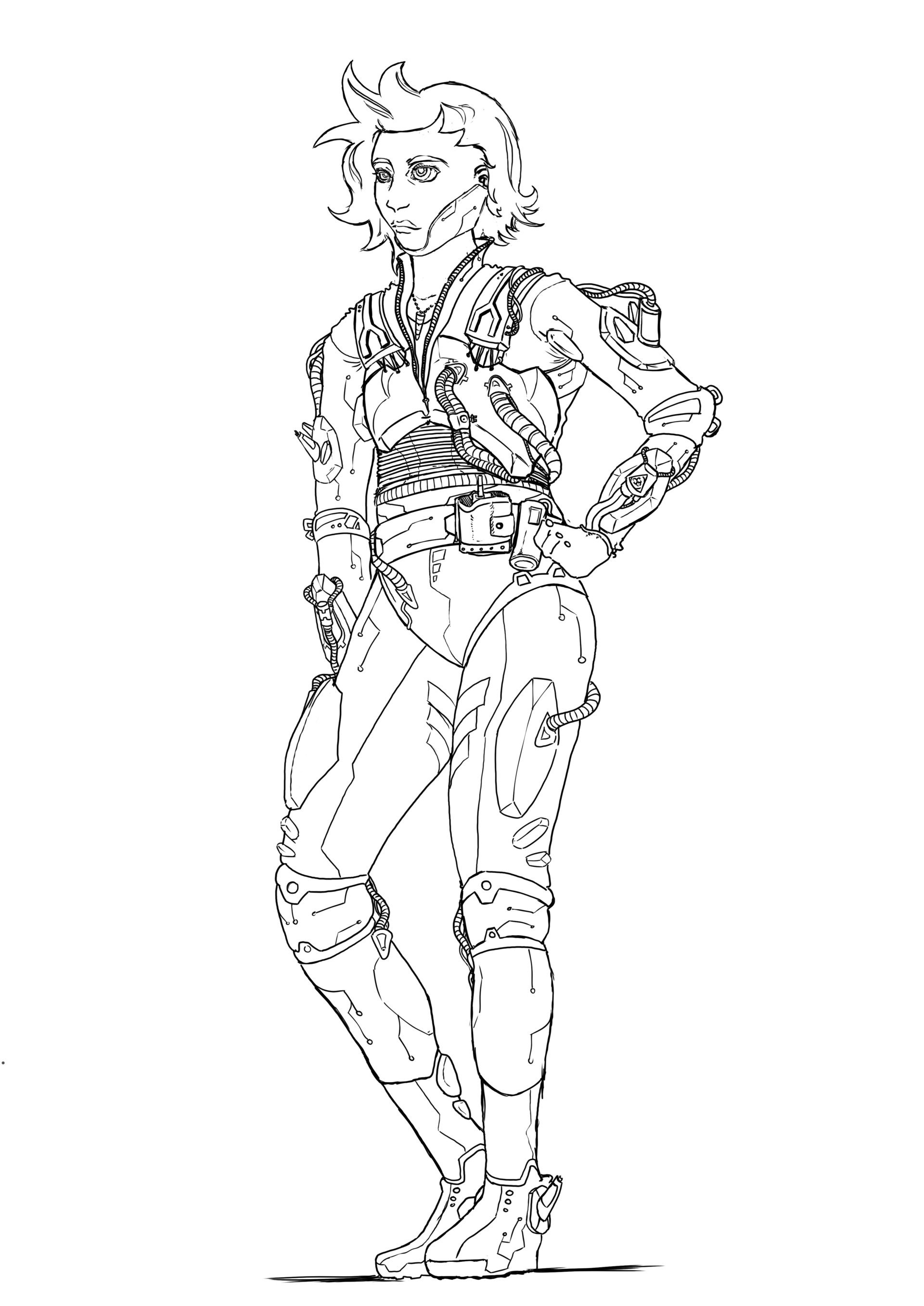 Gabriel Kupecek Personnage Science Fiction