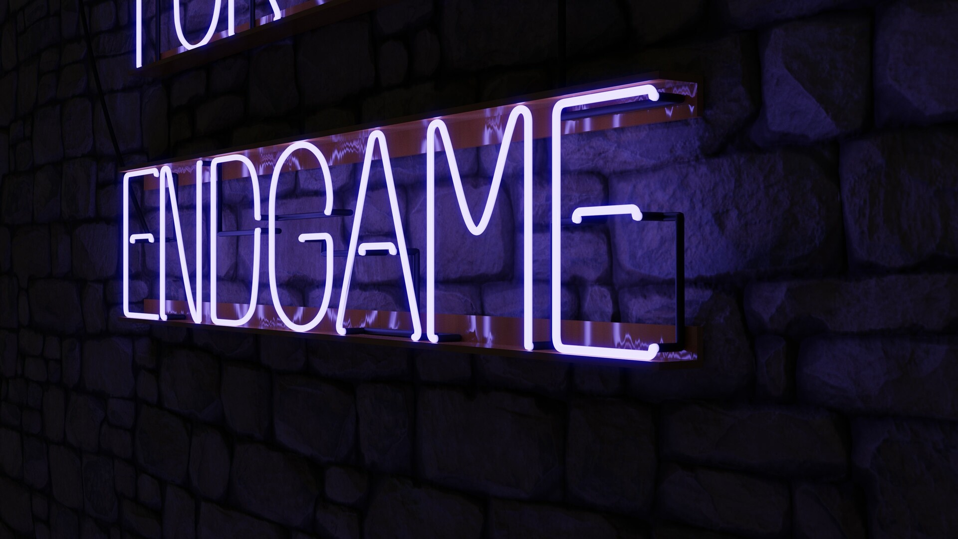 Artstation Avengers Endgame Neon Signs Panagiotis Vamvakas