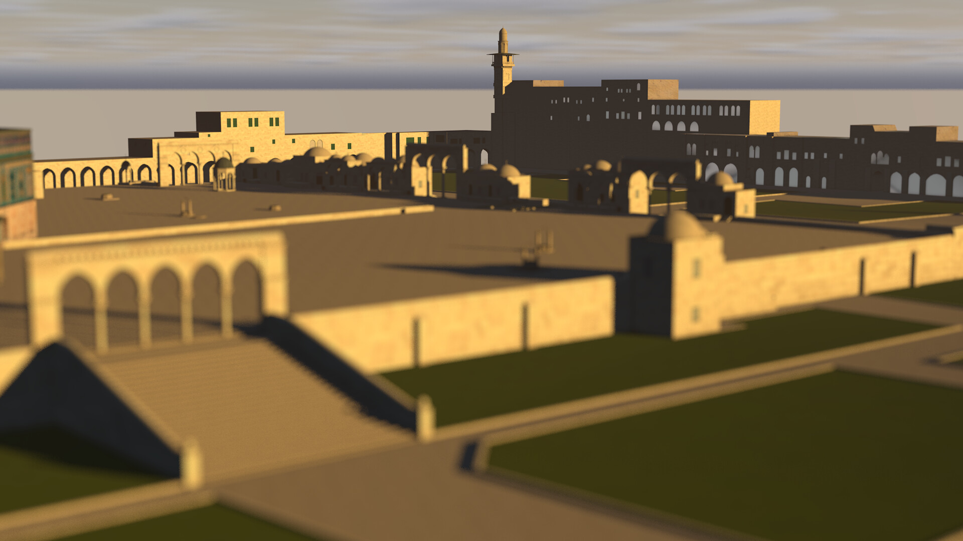 Picsell Global Al Aqsa Mosque Full 3d Model