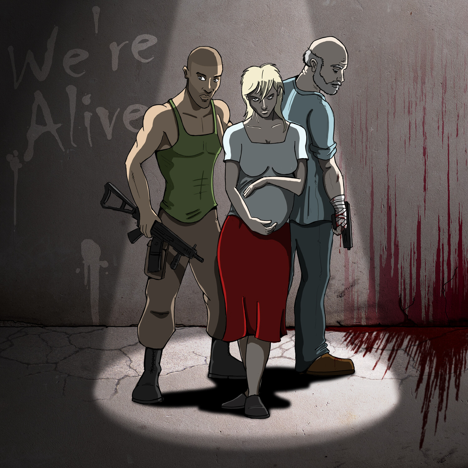 Artstation We Re Alive Podcast Fan Art Jason Venus