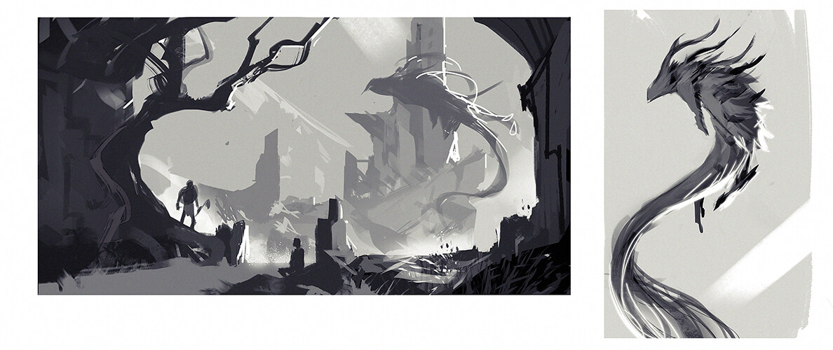 The sketch.