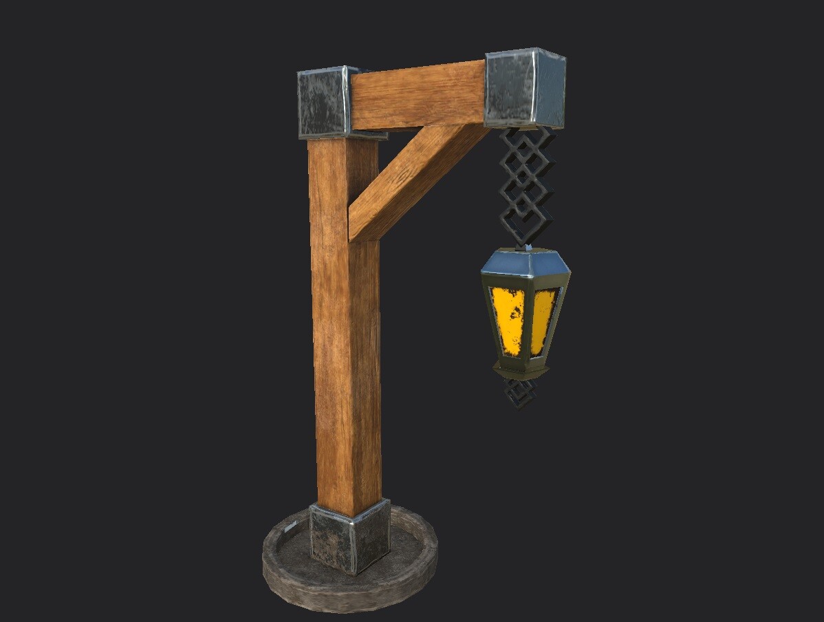 Mark - Medieval lamp
