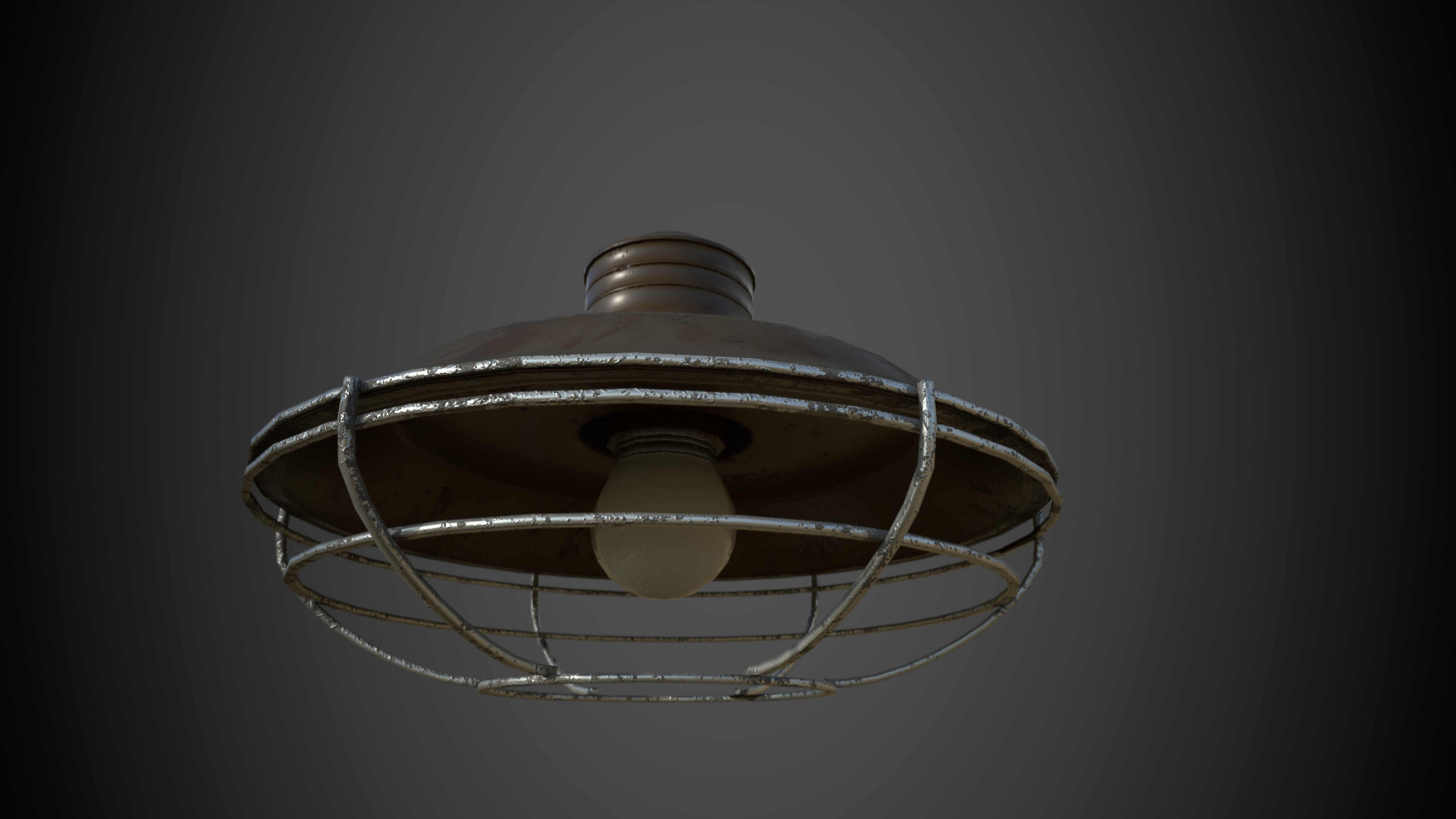 Hanging lamp - Rendered in Iray
