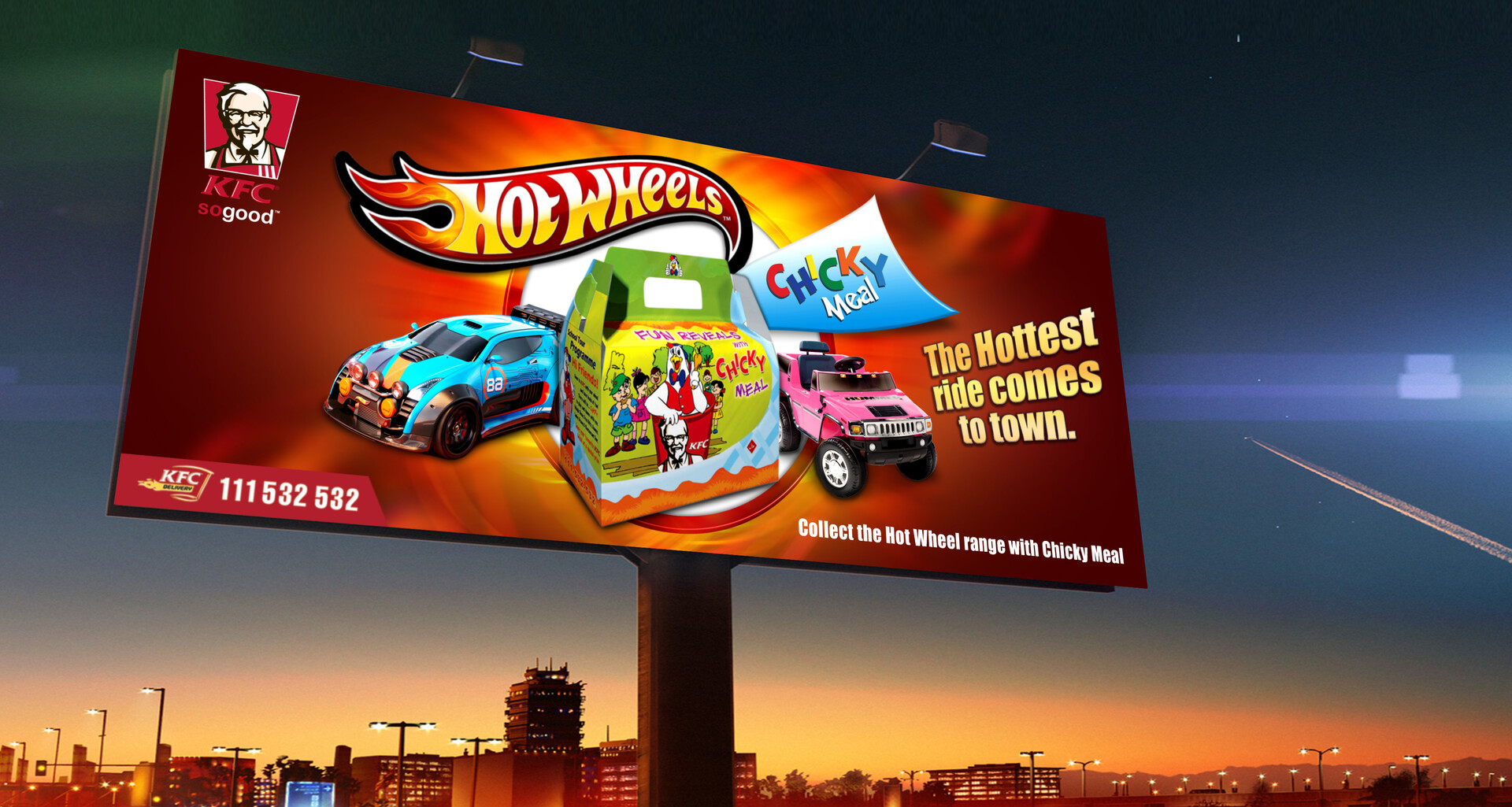 ArtStation KFC Hot Wheels KV