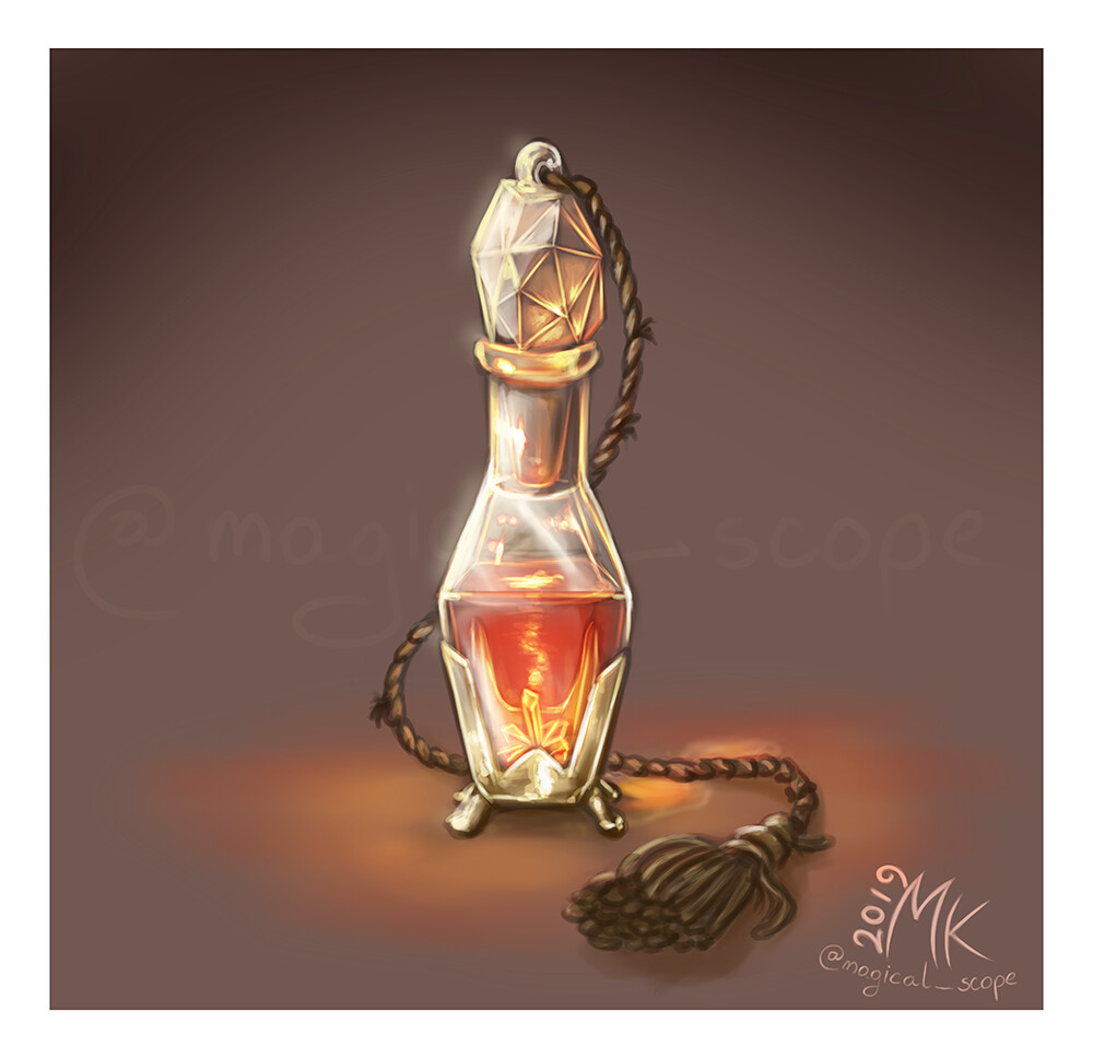 Potion of dragonbreath - for when you want to breathe fire.