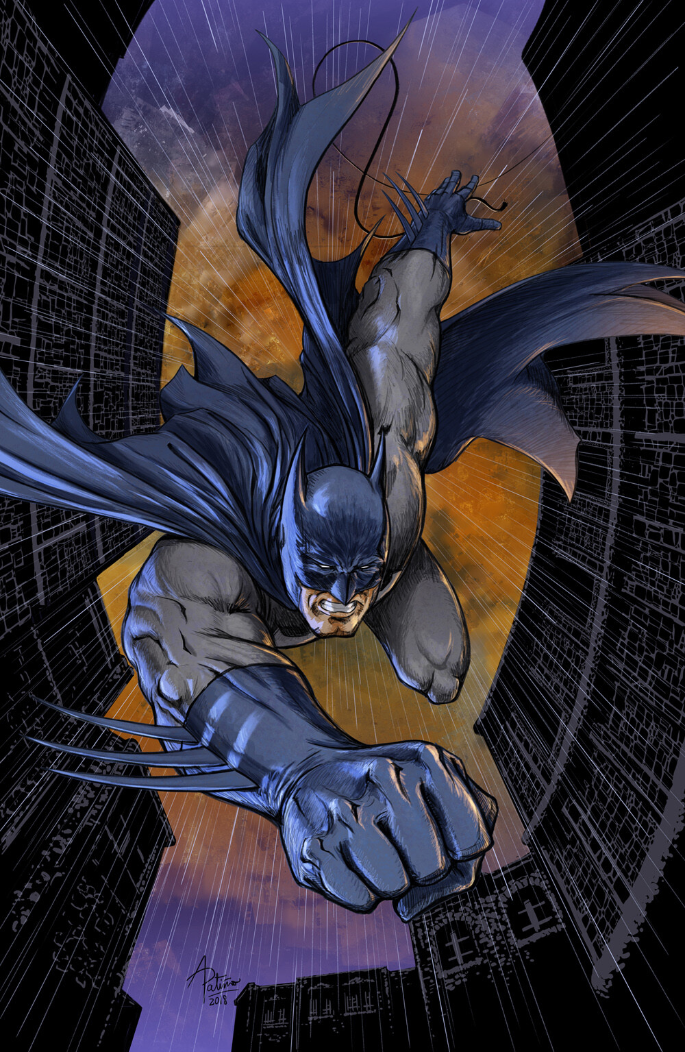 Augusto Patiño - 80 years of Batman (Detective comics #1000)
