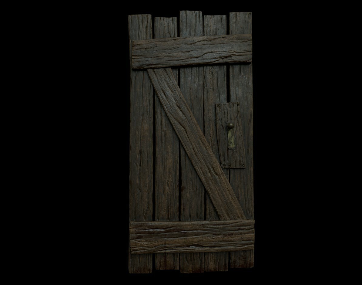 Wooden Door Model