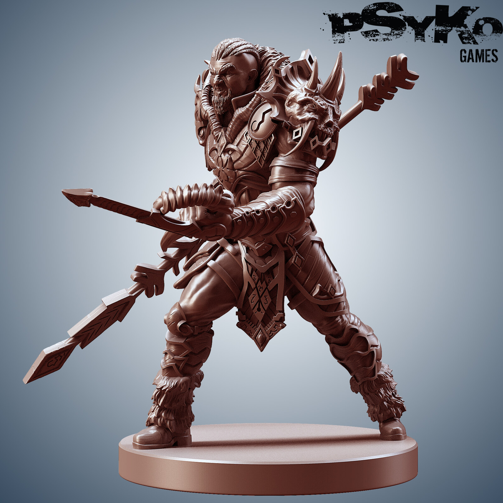 Shattered Chaos boardgame miniatures - Thrasher