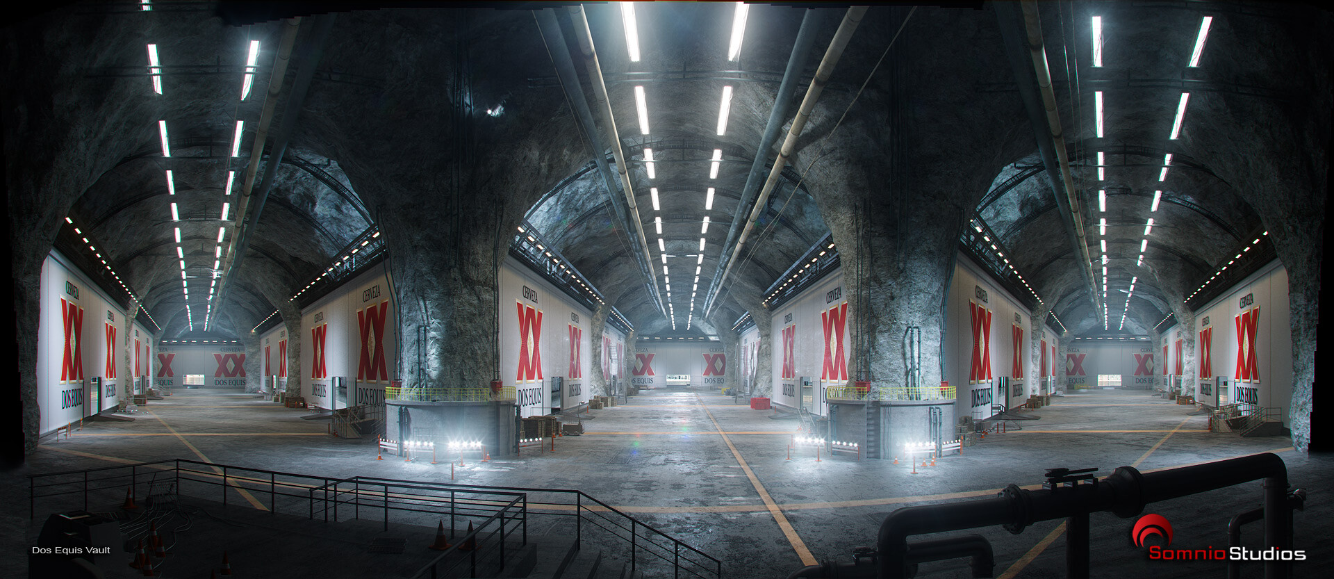 Artstation Dos Equis Vault Seung Ho Henrik Holmberg