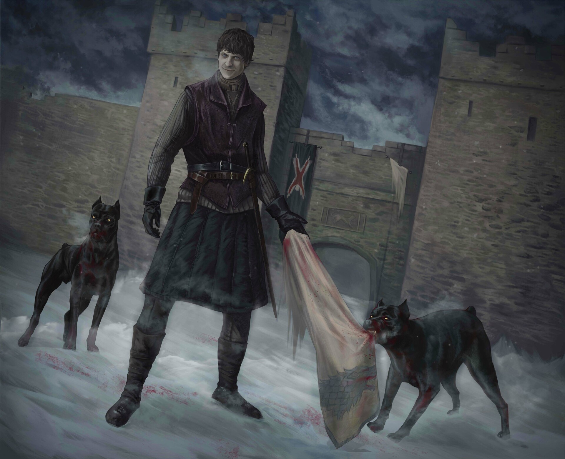 Artstation Ramsay Bolton Maria Kuzmicheva