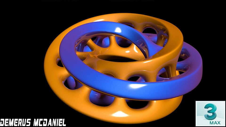 Artstation Interlocked Mobius Strip Demerus Mcdaniel