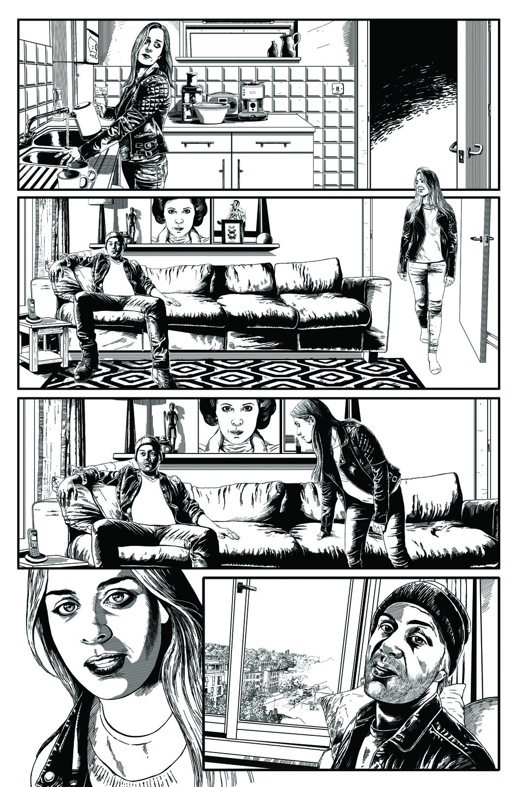 Indie Comic strip page 1
 