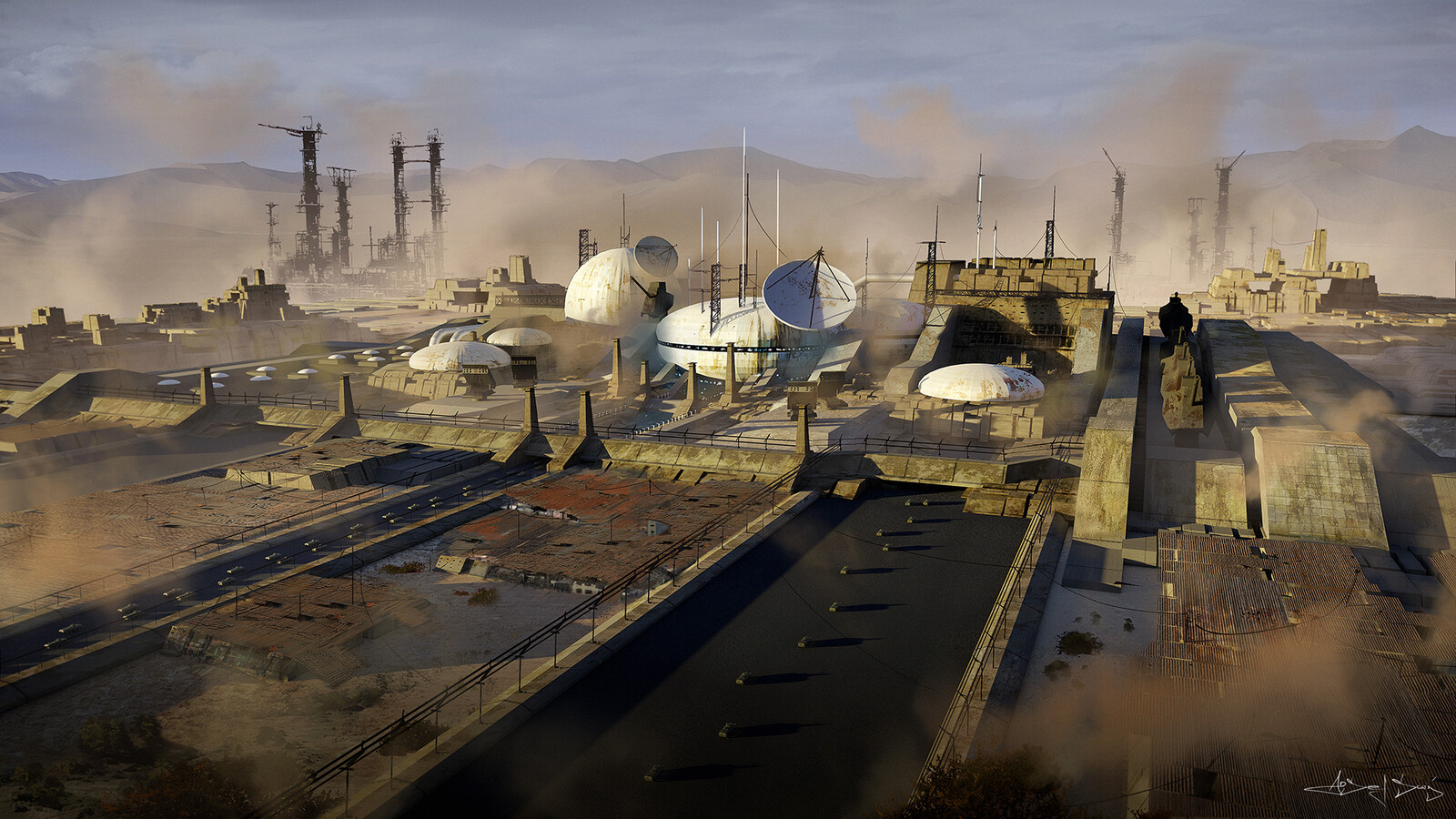 Project Sarah - Military Base concept - personal project