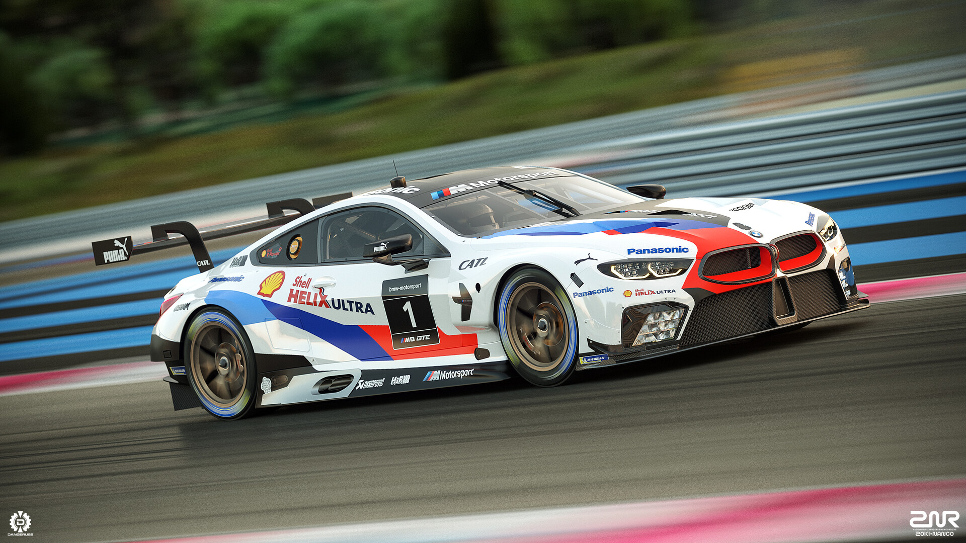 BMW m6 GTE