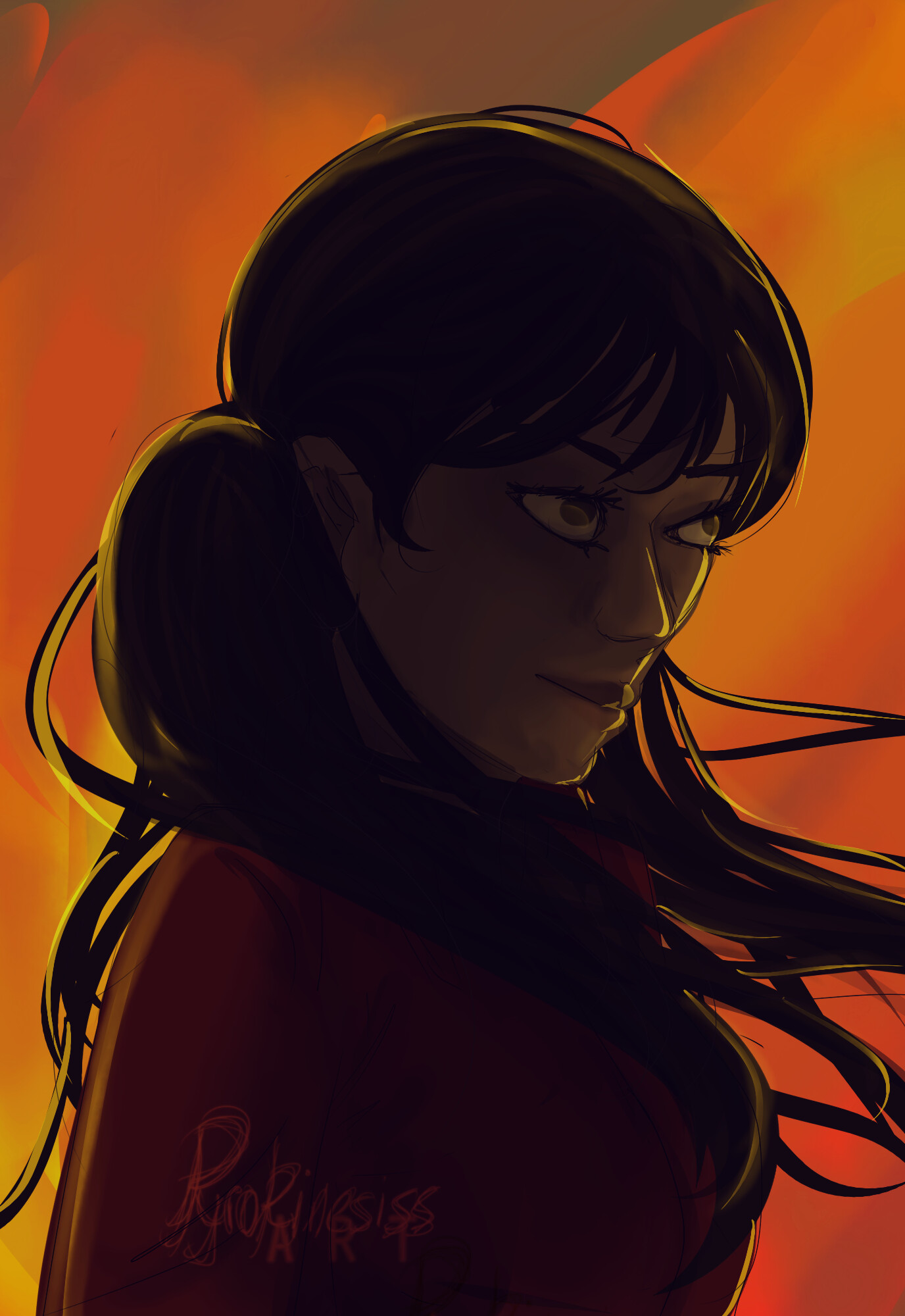 Artstation Willow Don T Starve Red Lockett