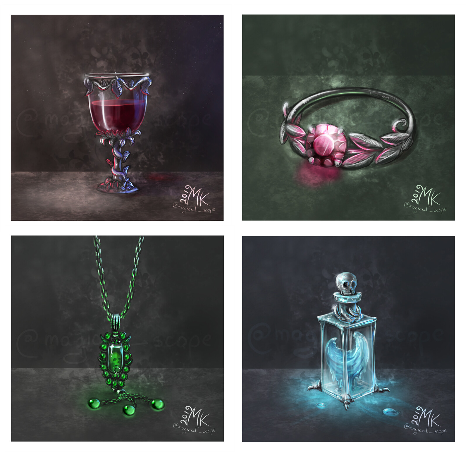 Spooky-theme items