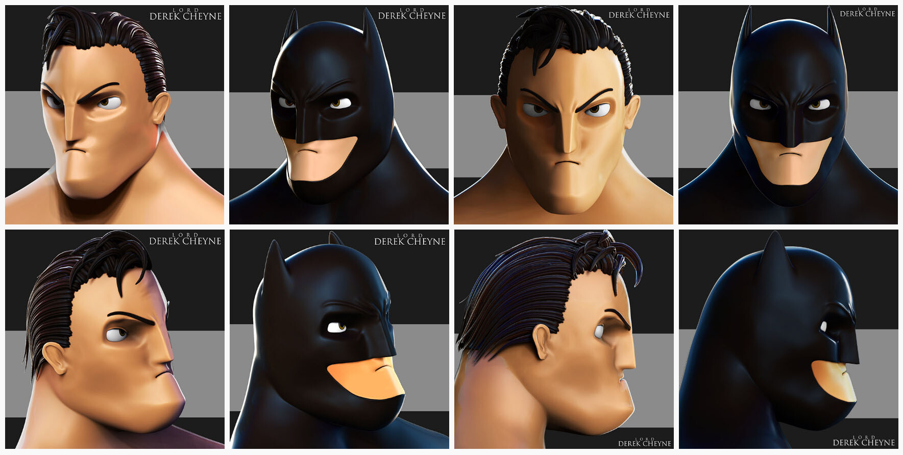 Artstation Batman S 80th Birthday Derek Cheyne