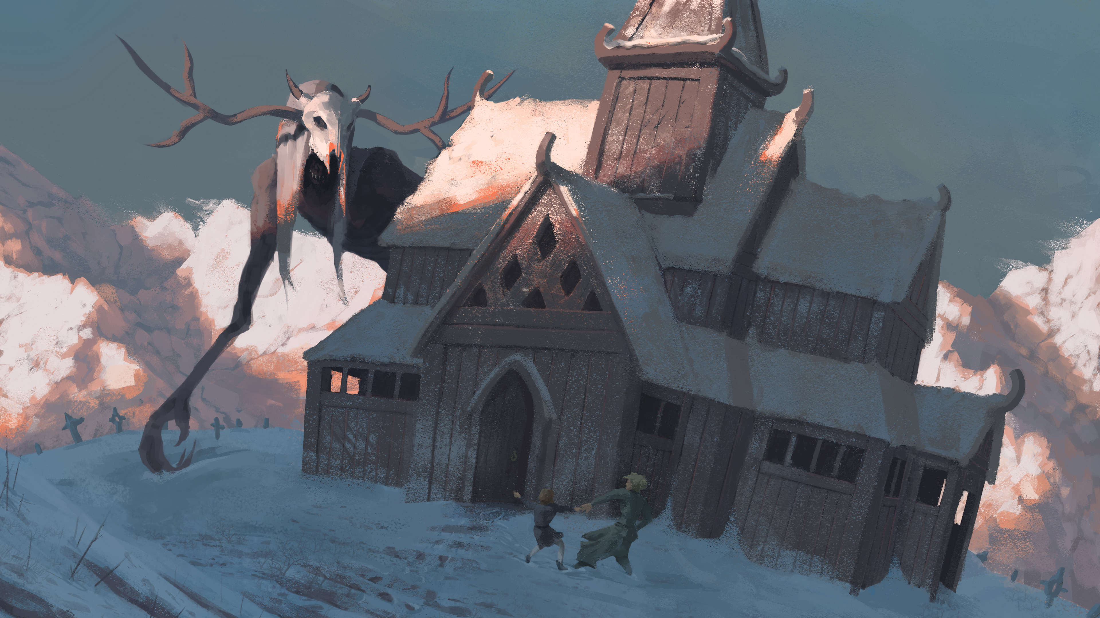 The finished result! I had fun painting this one a lot!