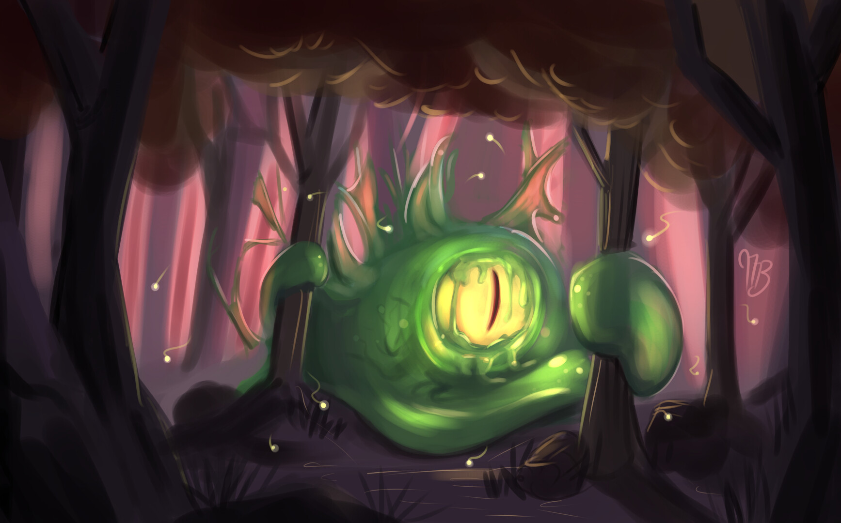 ArtStation - Forest slime