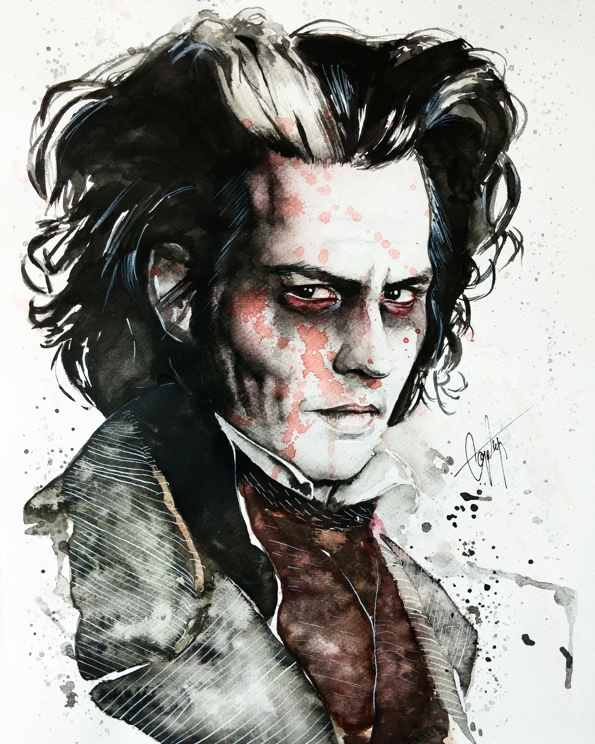 Artstation Sweeney Todd Cagatay Sen
