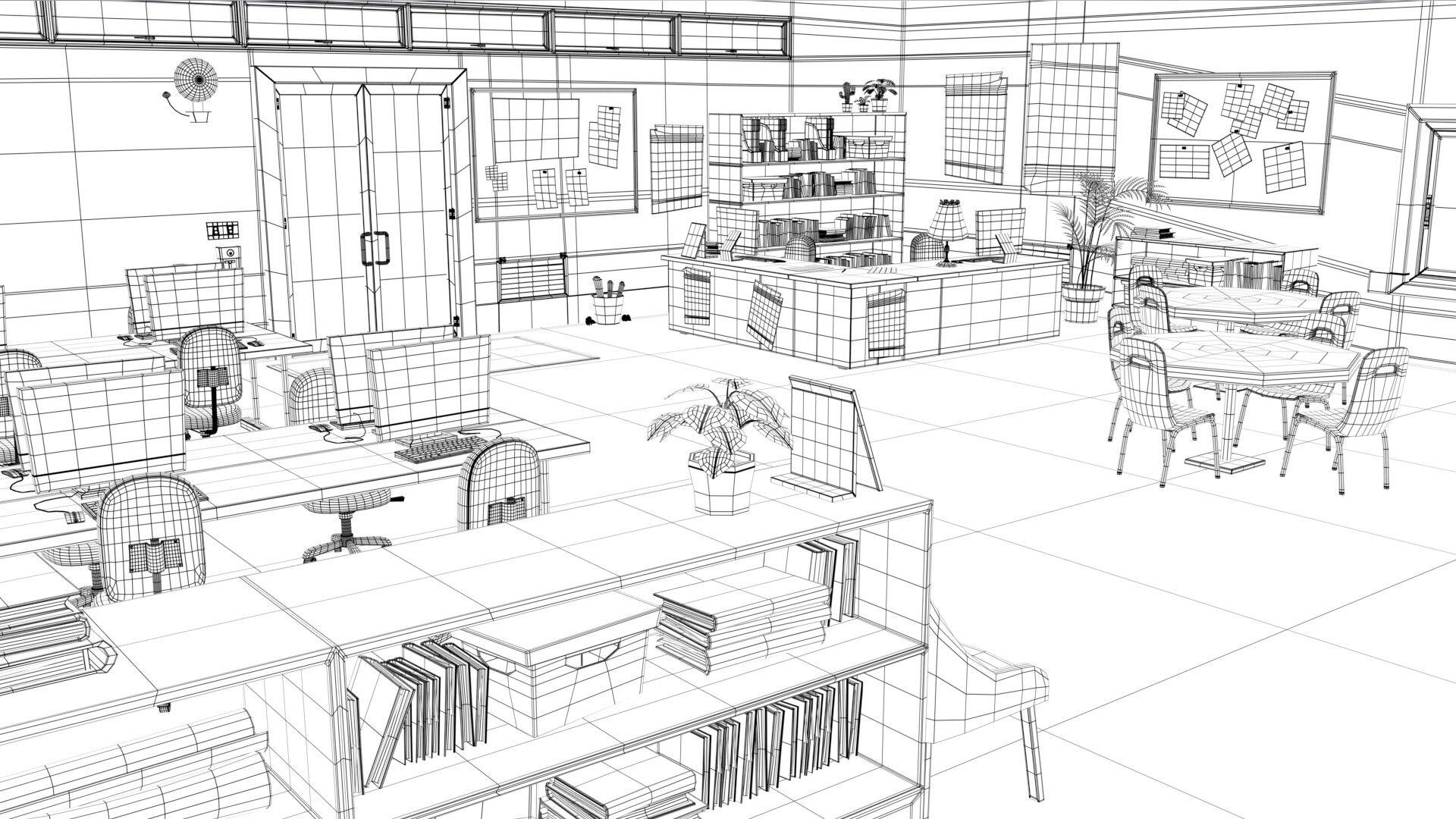 Madeleine Benoit - School Library