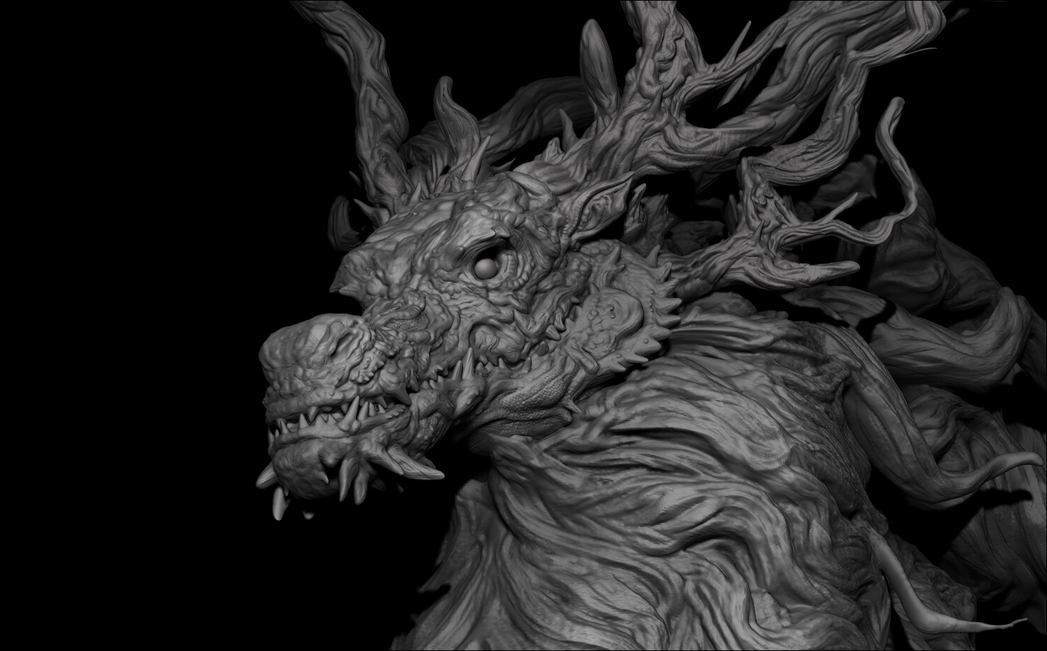 Edouard Pitula Dragon Sculpture,Alone Boy Drawing Wallpaper