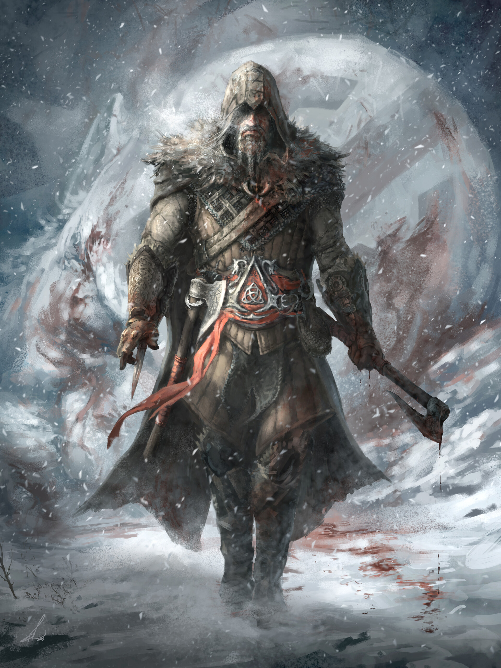 ArtStation - Heimdallr - God Of War Inspired Character