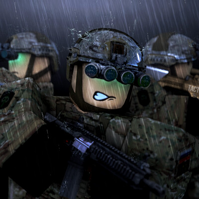 Artstation Tacticalsix Rblx - roblox soldier gfx transparent