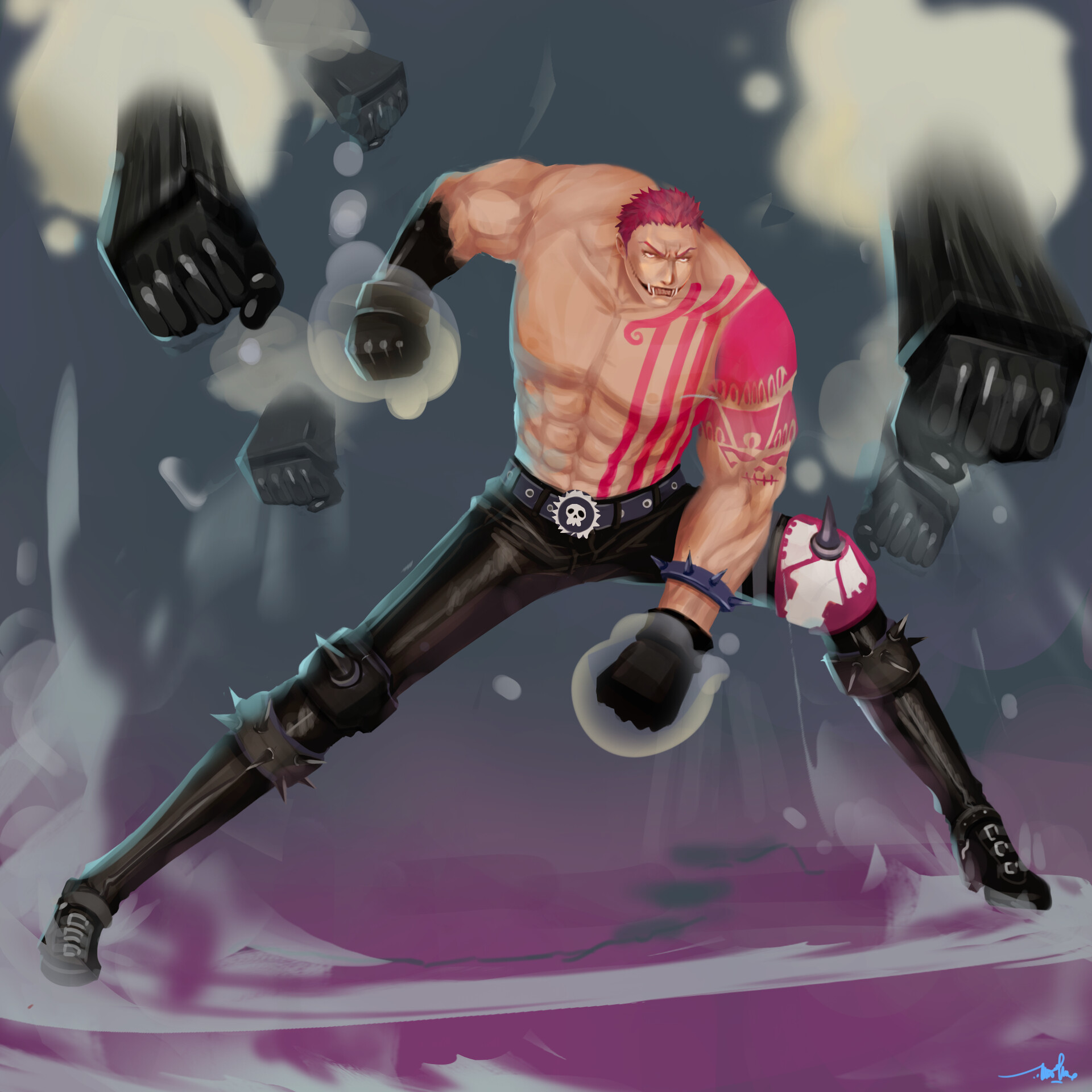 Artstation Katakuri Charlotte Nurul Hidayat