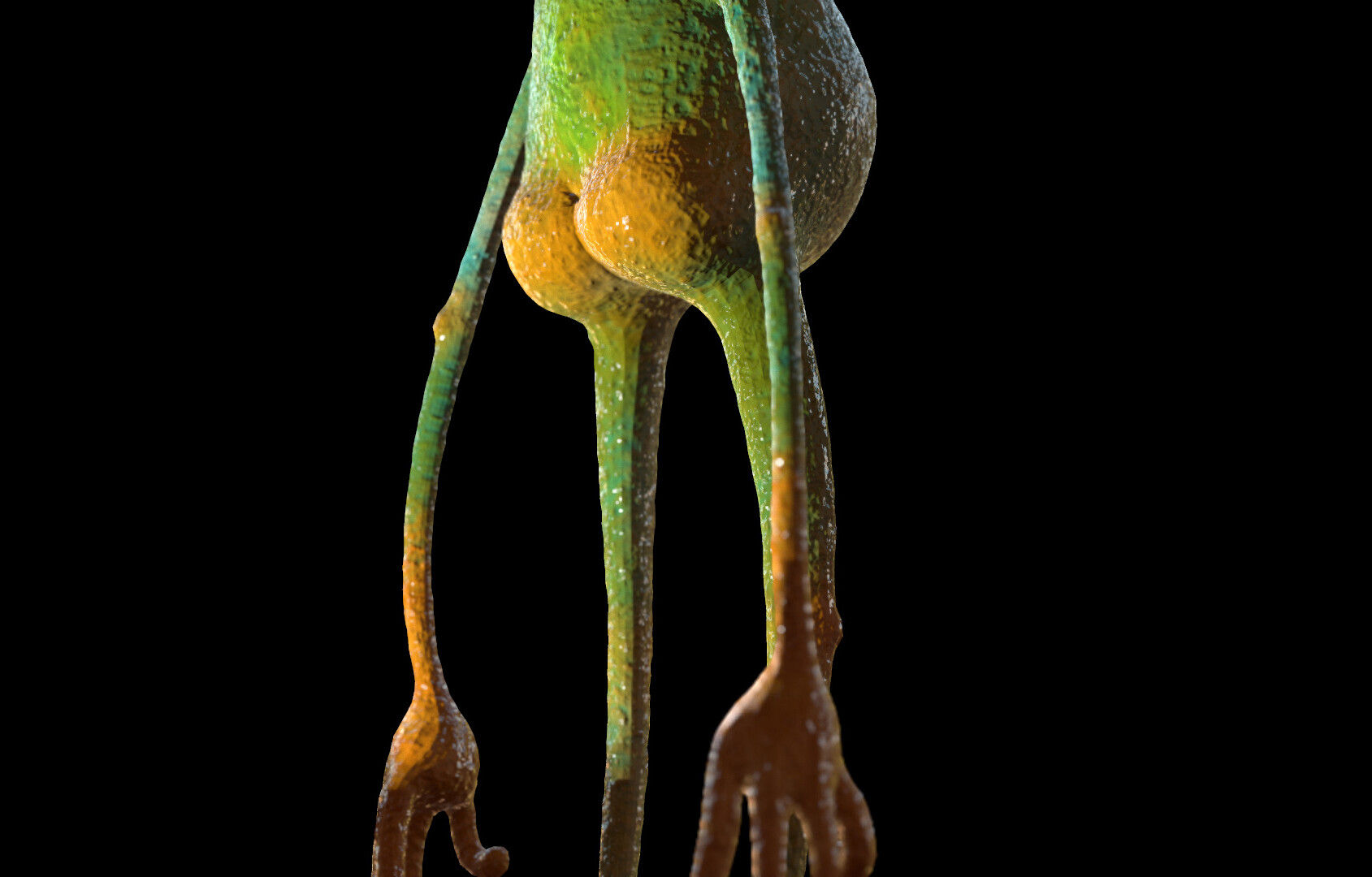ArtStation - sexy frog