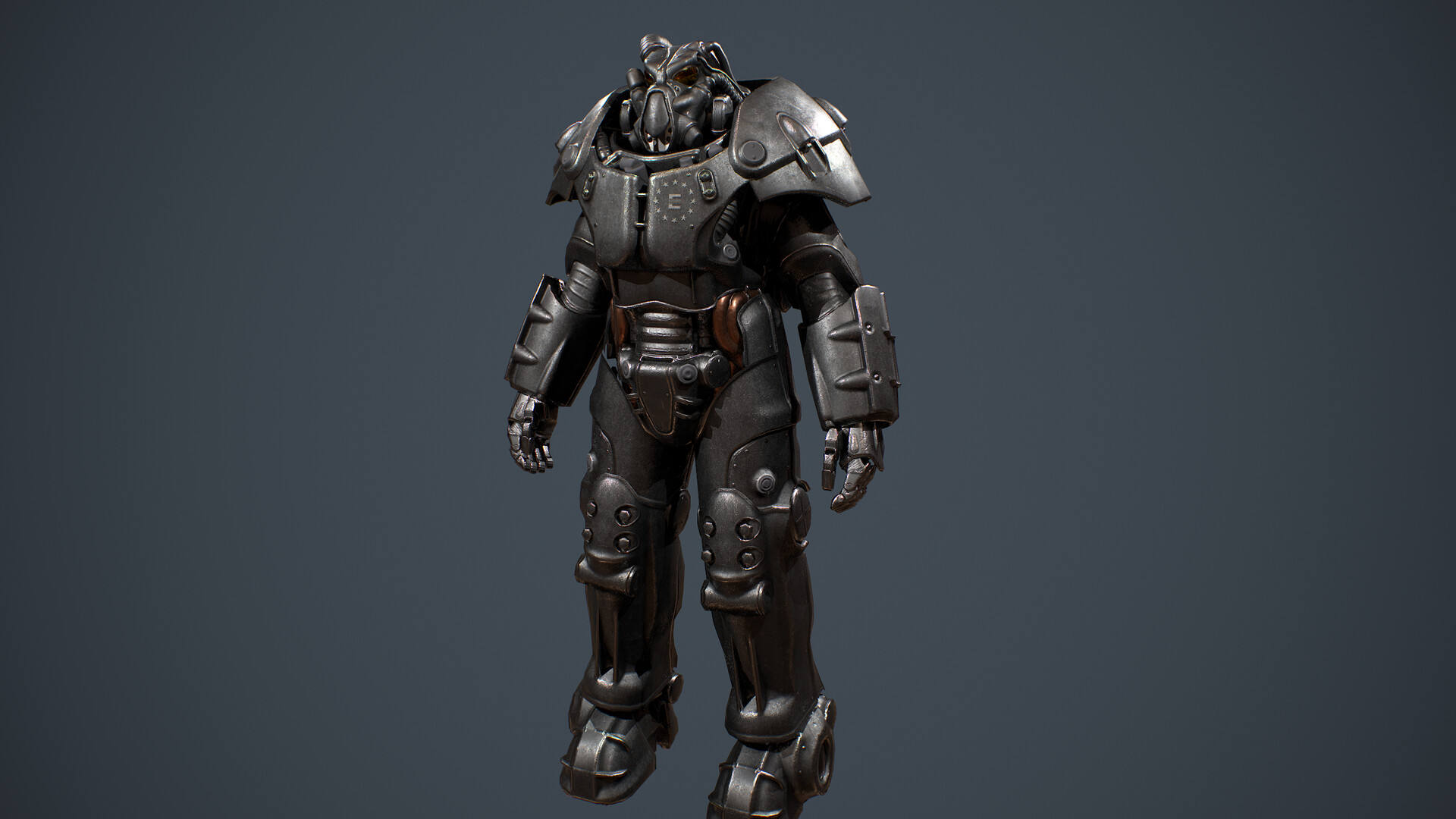 Artstation Fallout Miami Enclave X01 Power Armor Dorian Pillari