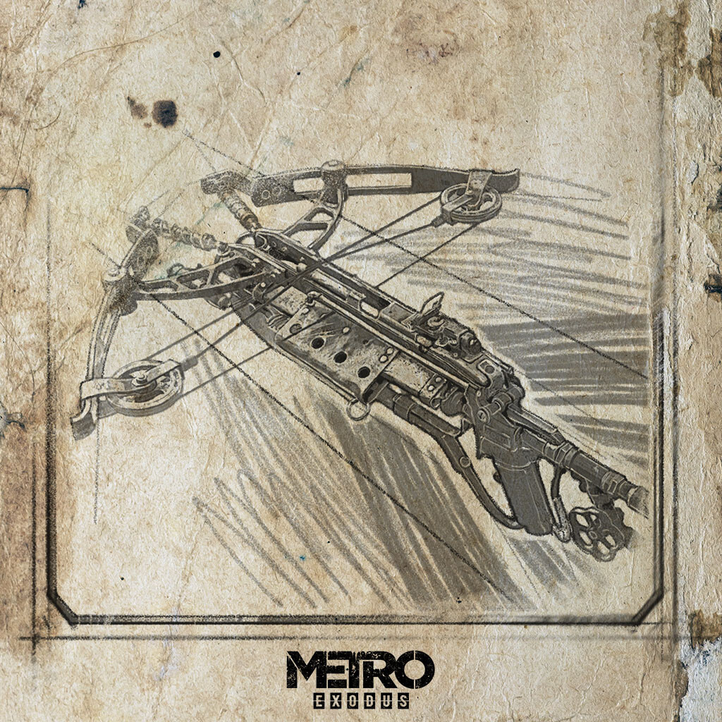 Metro exodus рисунок