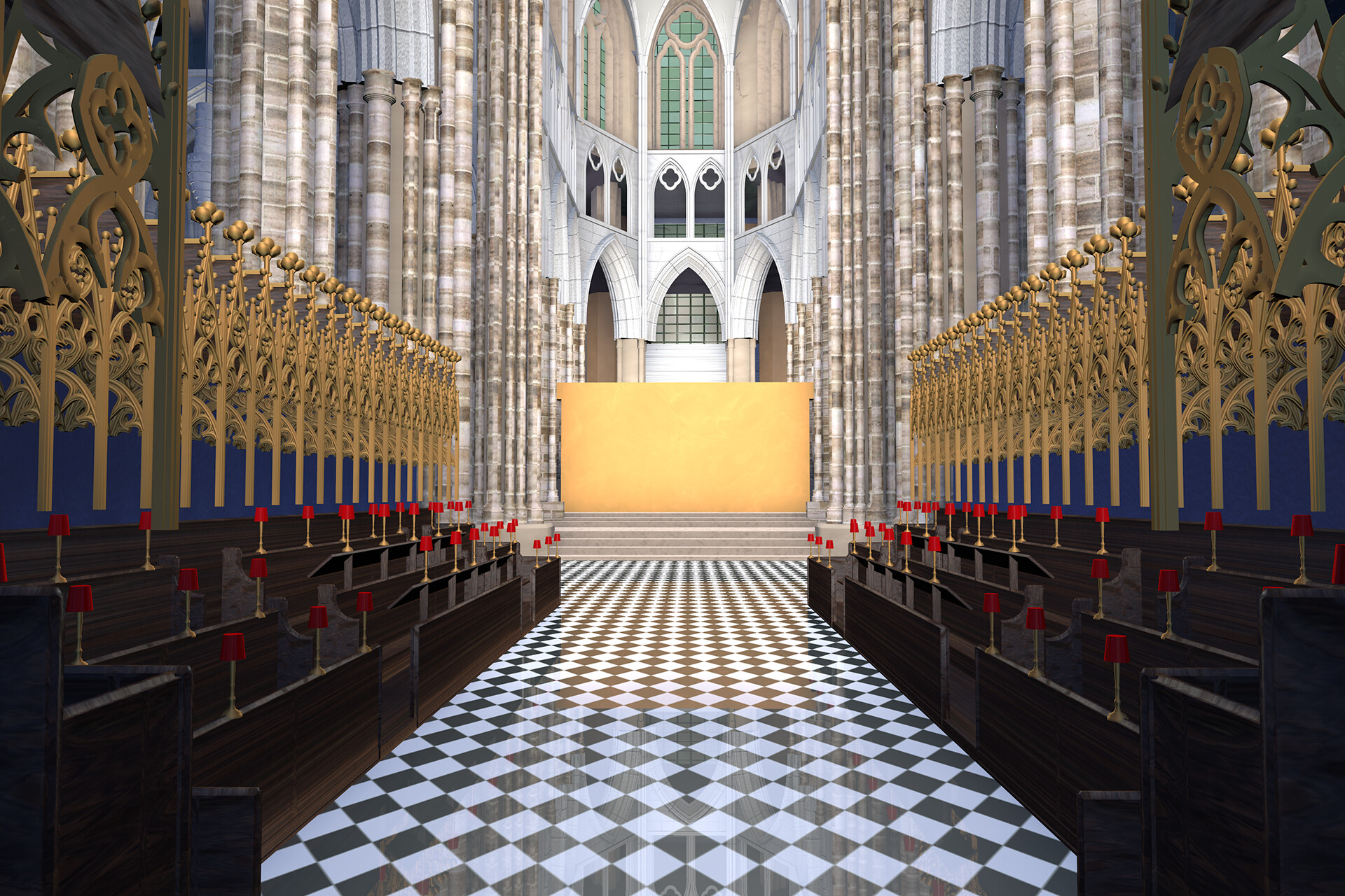 Artstation Westminster Abbey Steve Latibeaudiere