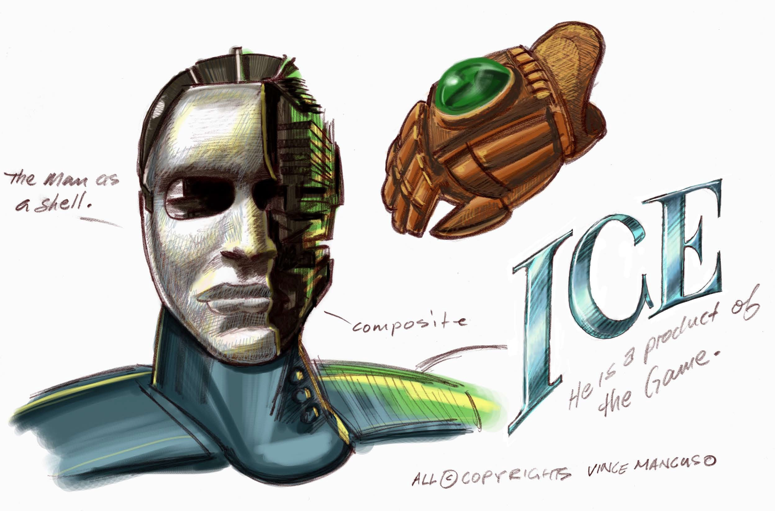 Cyborg concept for ICE.