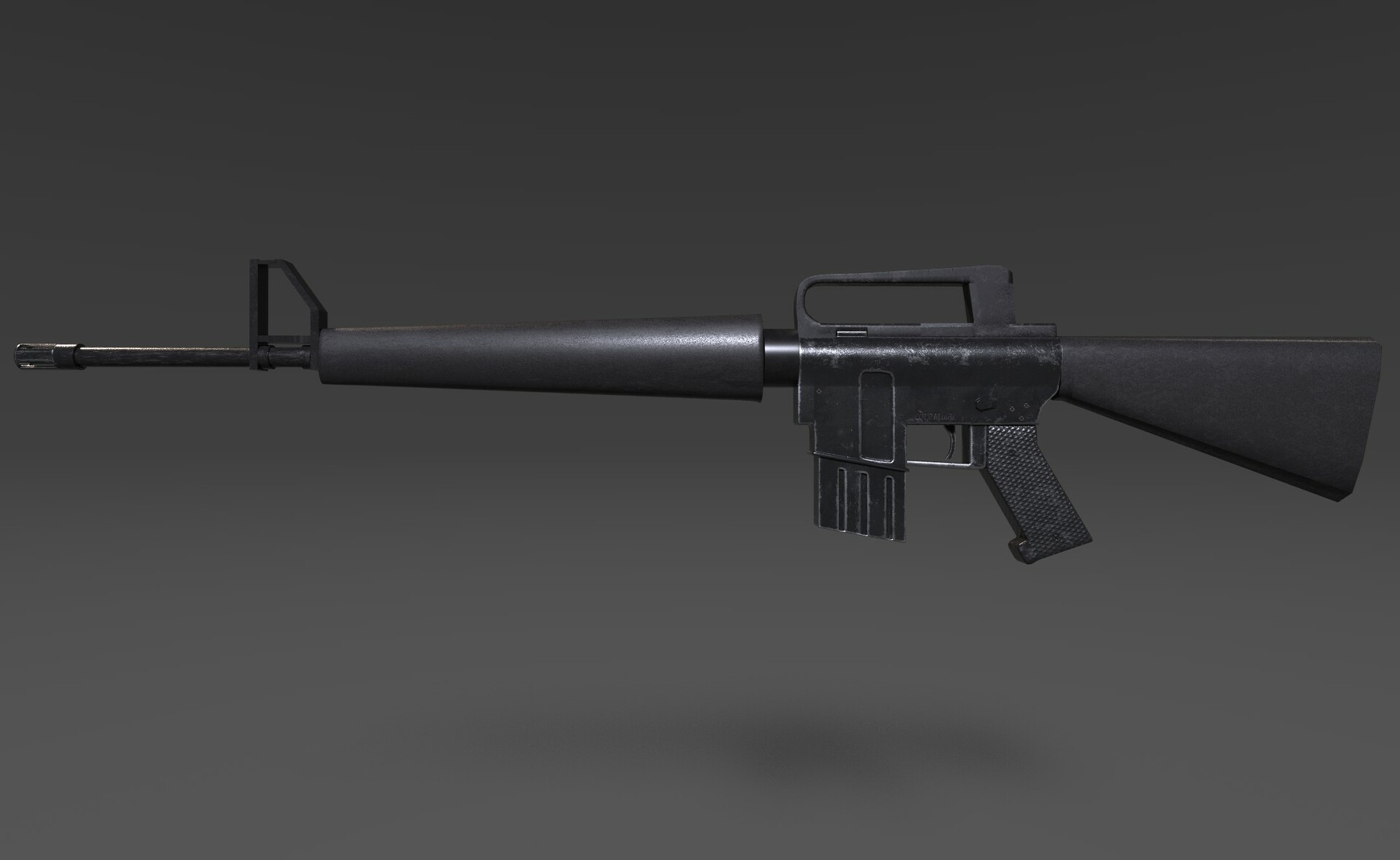 Jesse Locke Vietnam Era Colt M16a1