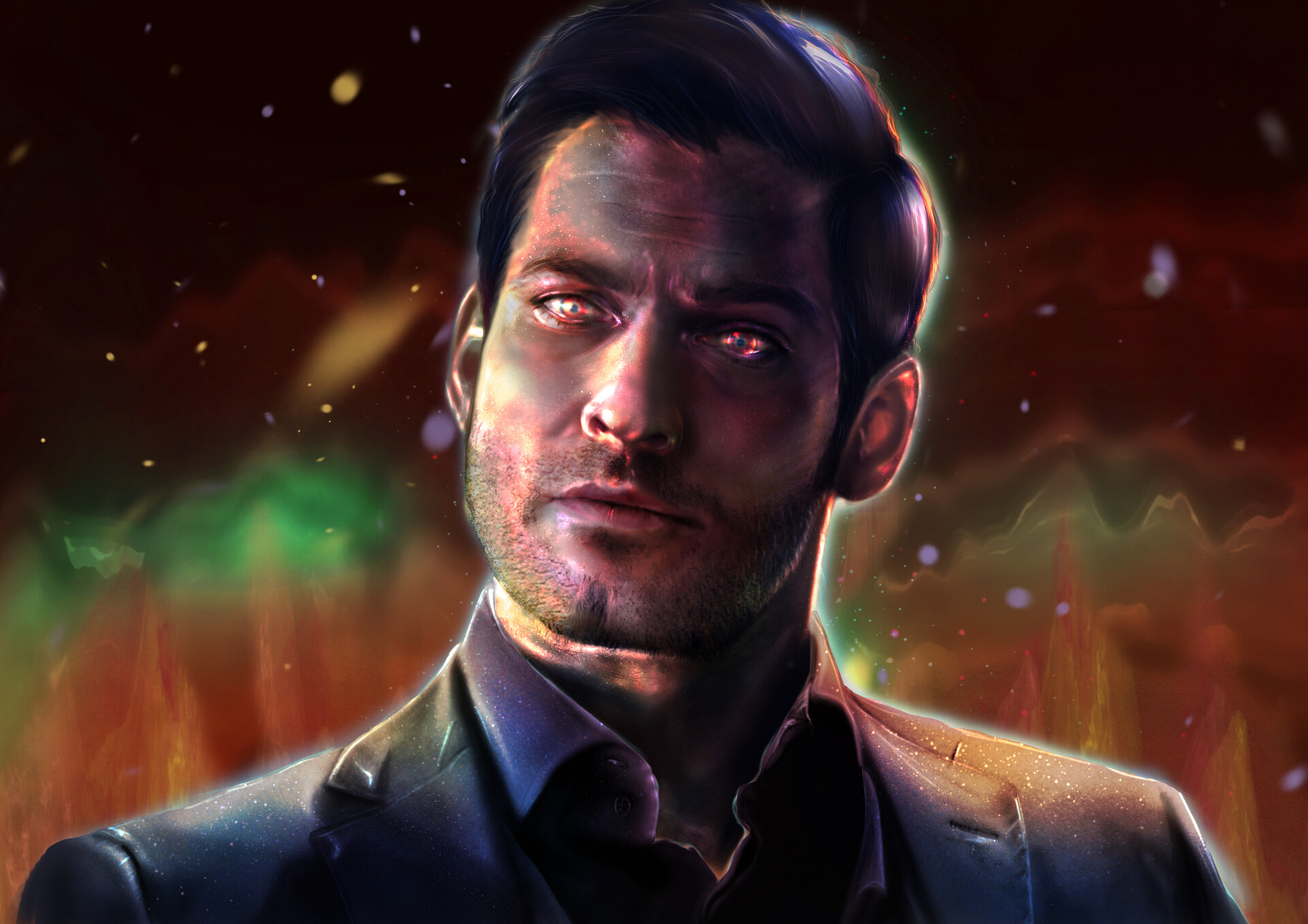 Artstation Lucifer And Chloe Kathryn Gibson