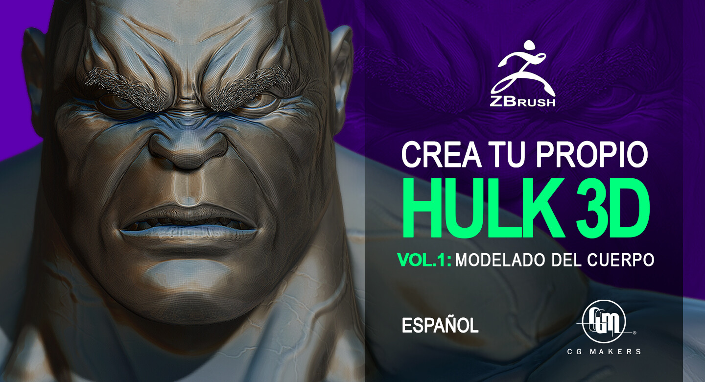 Халк Zbrush