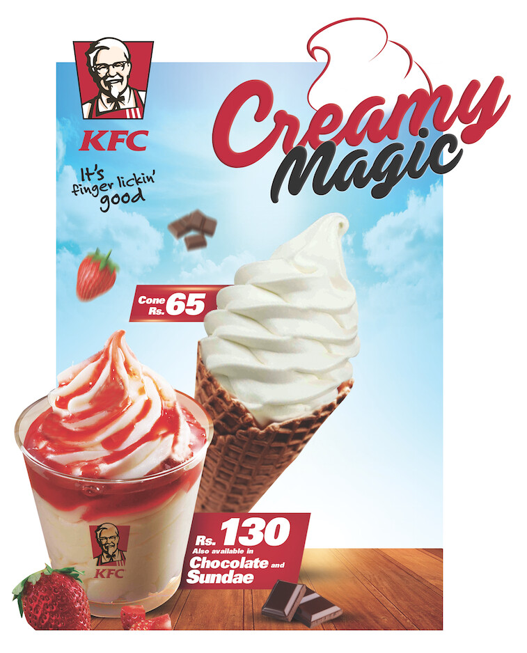 Kfc ice cream sale