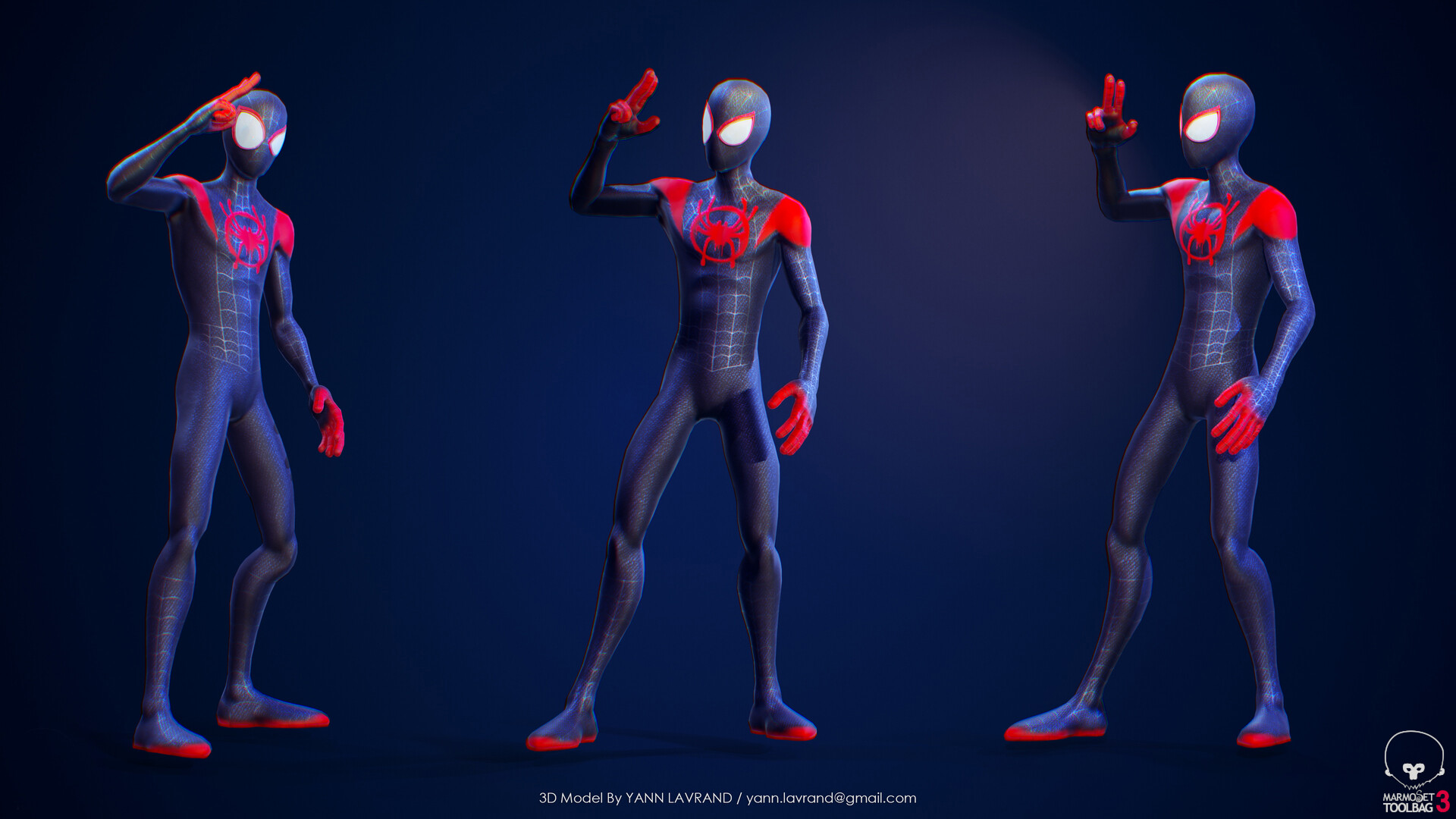 Yann Lavrand - Only One Spiderman - Into The Spider-Verse Fan Art