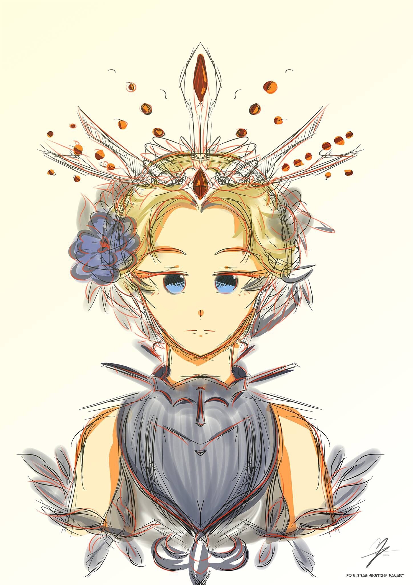 Artstation Food Fantasy Foie Gras Fanart Variants