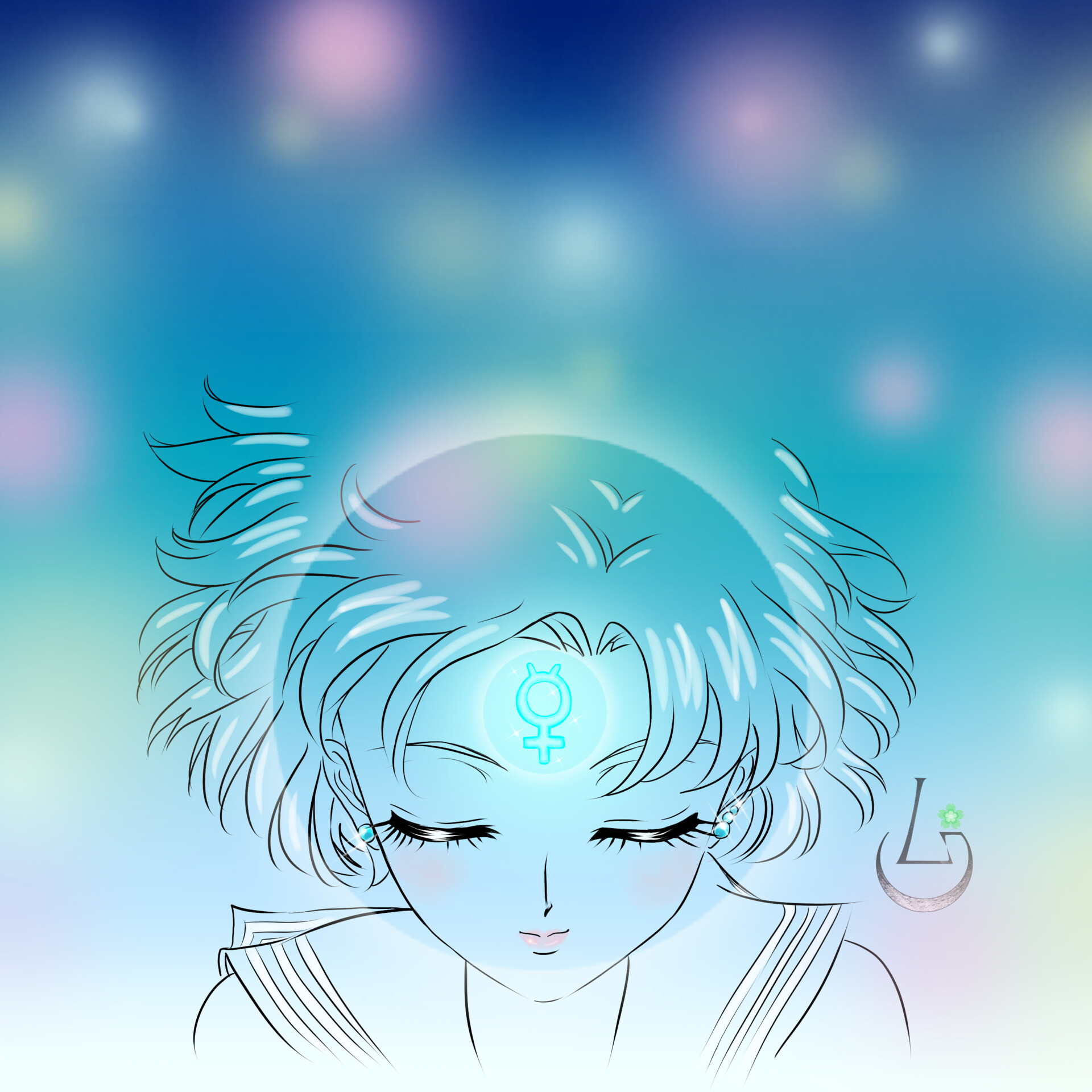 Audrey Wagner Ludovica Giannone Sailor Mercury Power Portrait