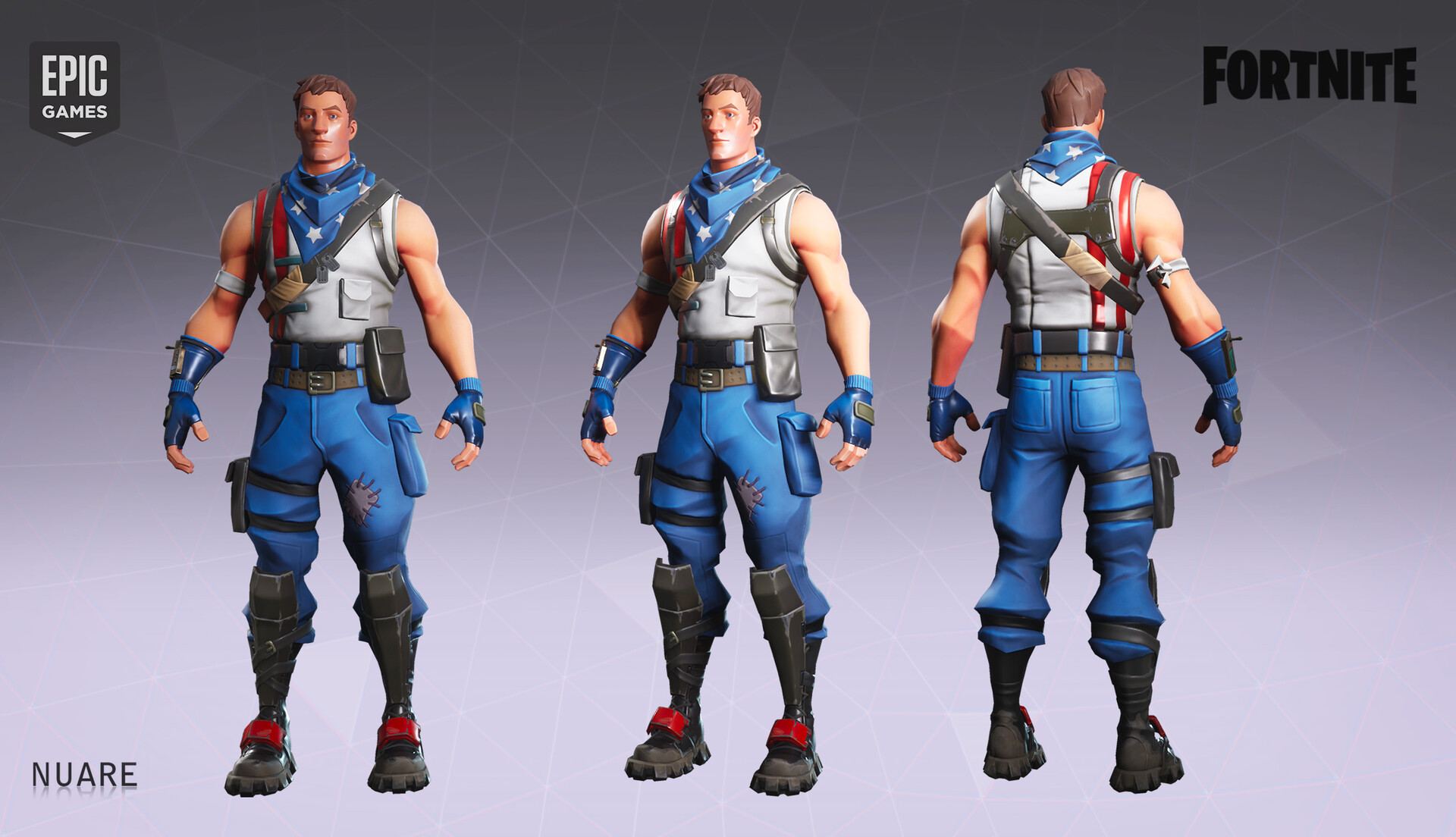 stars and stripes commando - fortnite stars and stripes