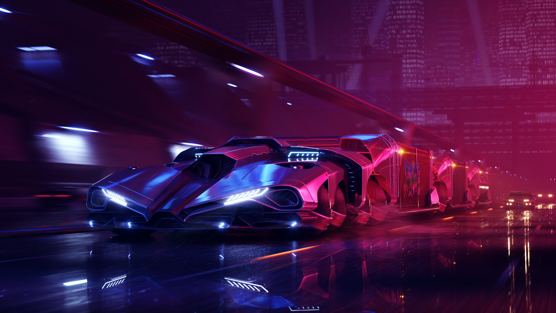 Cyberpunk 2077 красный мотоцикл