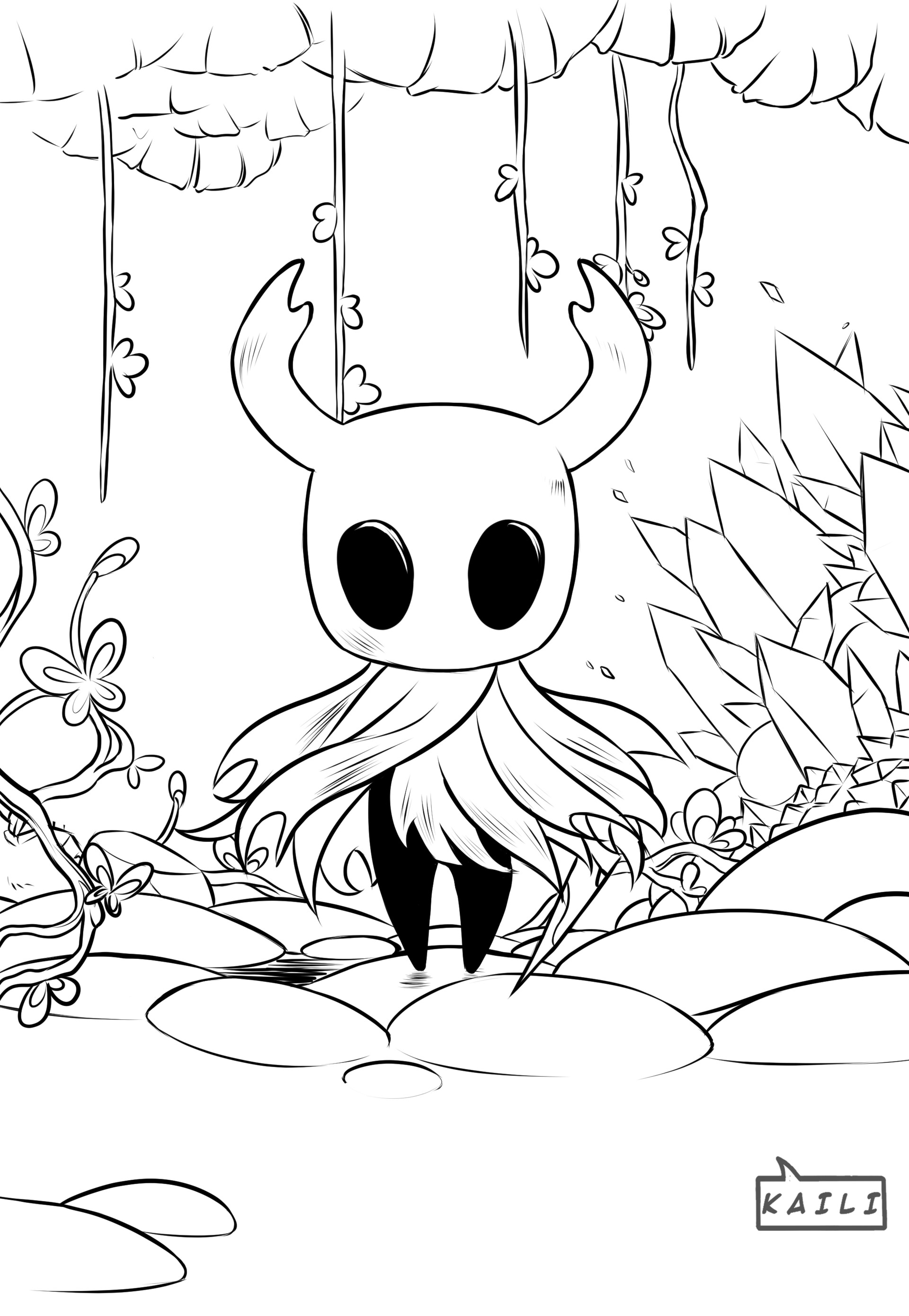 Artstation Hollow Knight Martina Bonanni