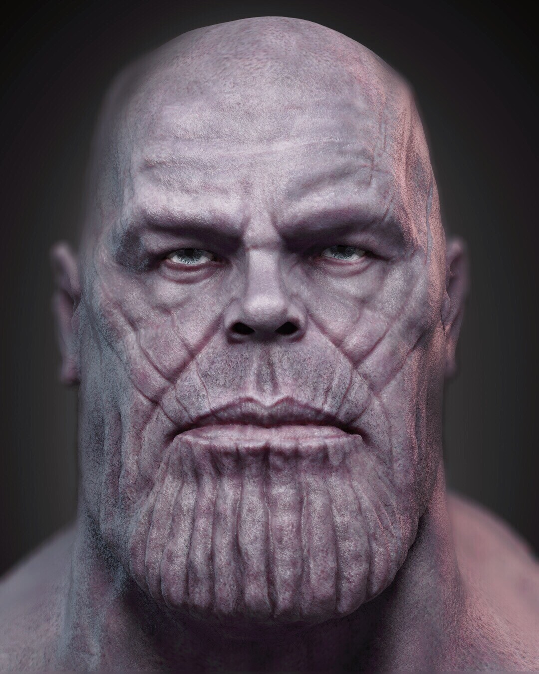 Artstation Thanos Avengers Endgame Saruhan Saral
