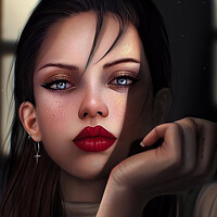 Artstation Tumblr Girl Digital Artwork Blanche Art