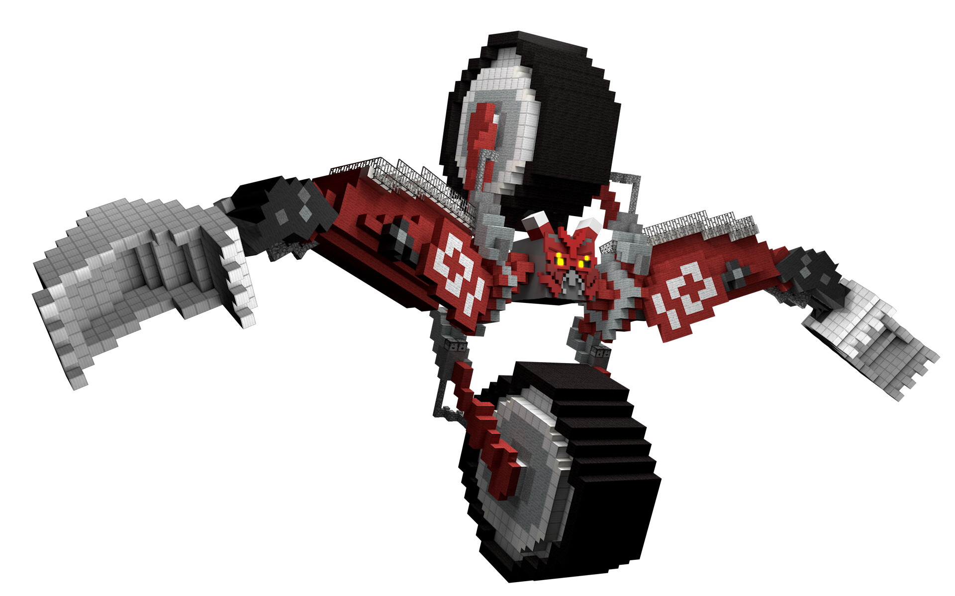 Artstation Decepticon Demoleshor Minecraft Dreamer Animations