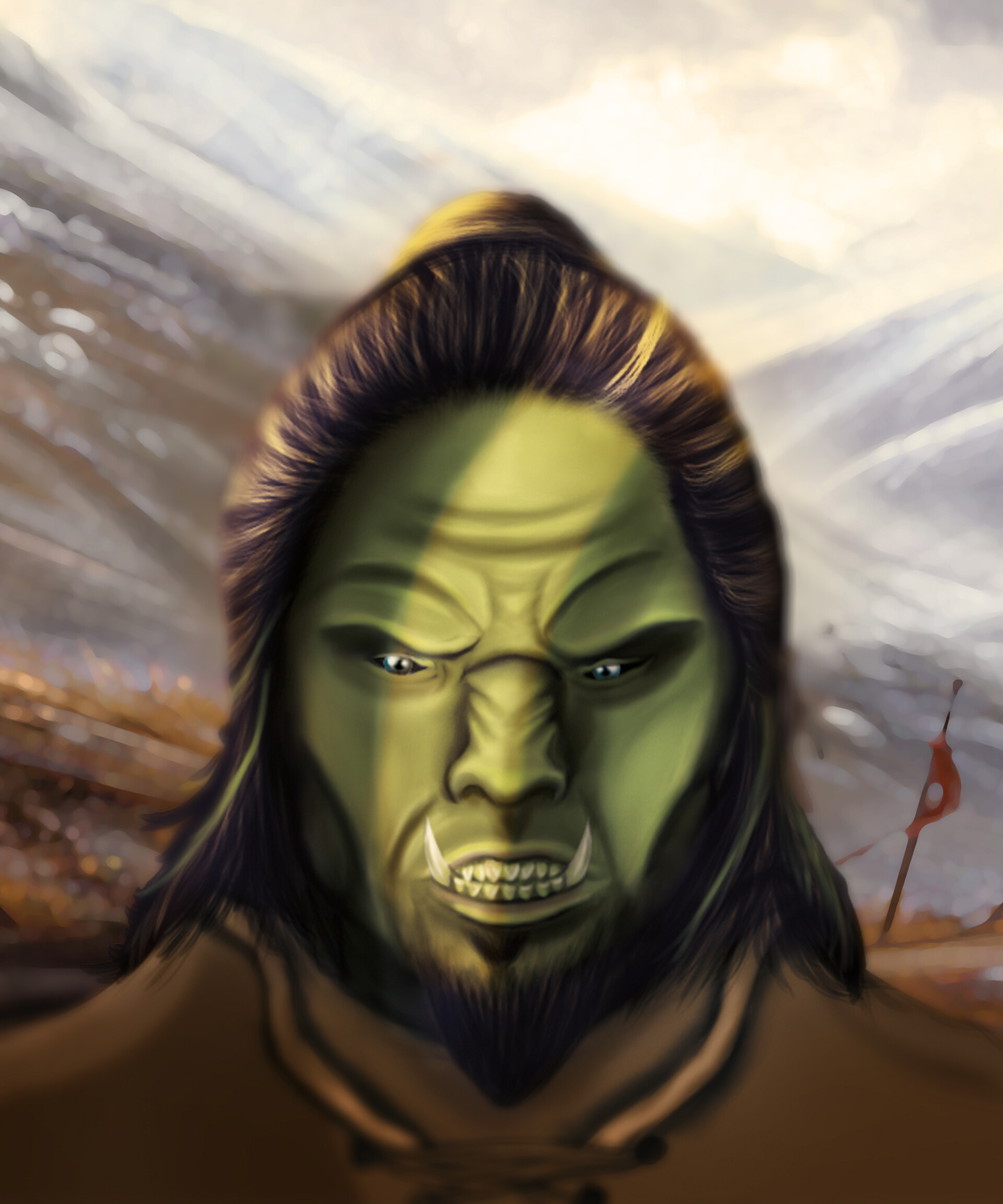 Artstation Uruc Hai Orc Abdulkadir Doganay