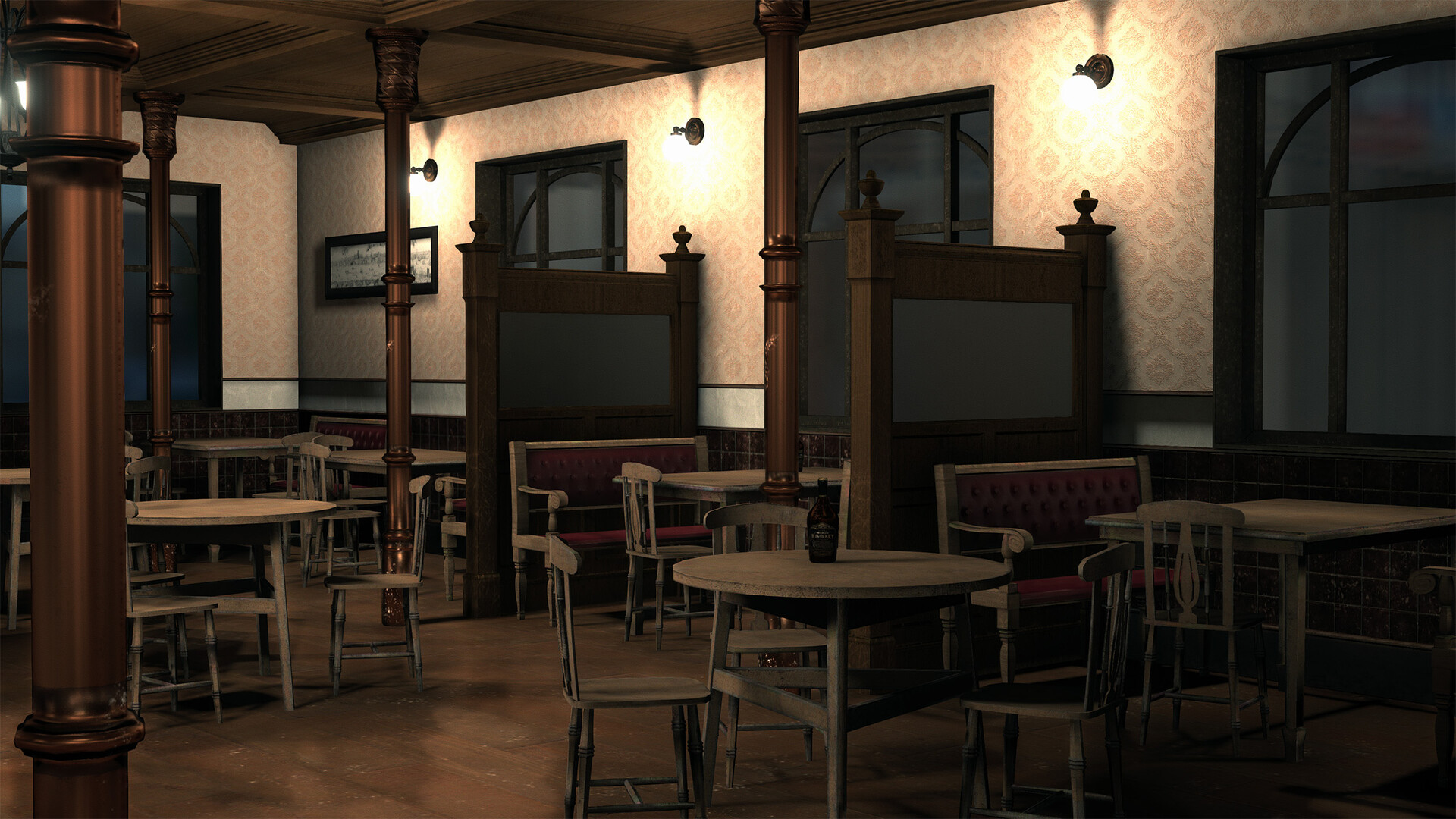 ArtStation - Peaky Blinders's Garrison Pub